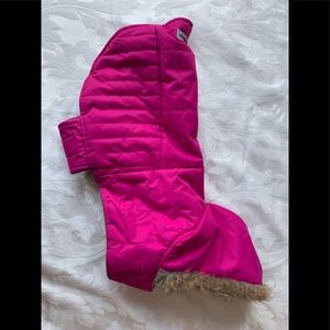 Eddie Bauer Hot Pink microfiber lined winter coat